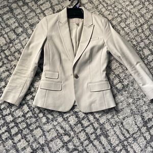 Banana Republic 0P Cream Blazer